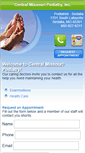 Mobile Screenshot of centralmissouripodiatry.com